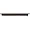 Ekena Millwork Heaton Hidden Support Steel Bracket w/ 20" Support Depth, Antiqued Pale Gold 3"W x 24"D x 2"H BKTM03X24X02HEAPG - alternate 3